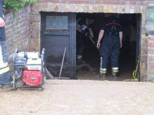 Garage inondé